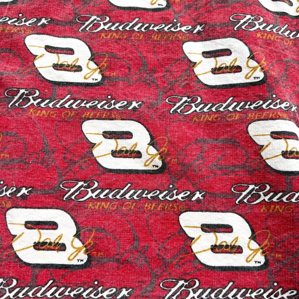 Budweiser Dale Earnhardt Jr #8 Nascar Race Logo Red Apron Cooking BBQ Tailgating